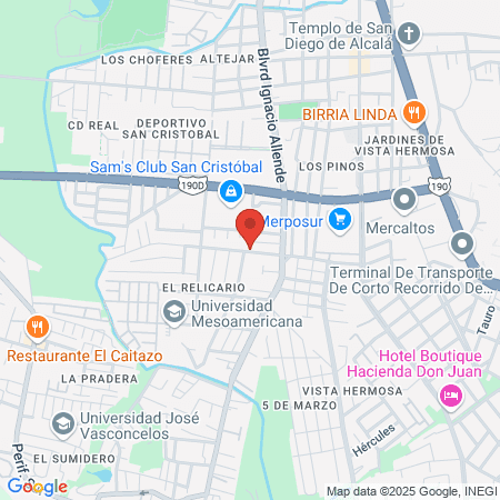 Deportivo San Cristobal map