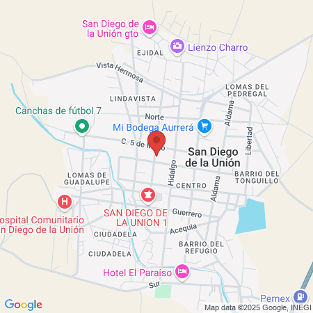 Consultorio Dra. Thania Carrillo map