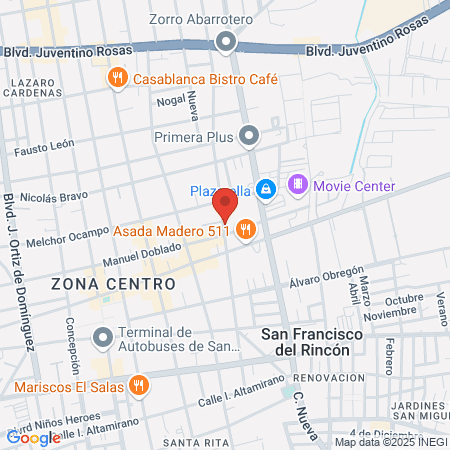 Kurany Beauty clinic map