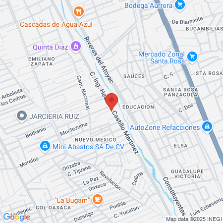 El Ghetto Barber map