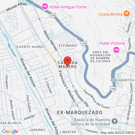 Clinica de Cirugía Refractiva Laser map