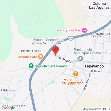 Pastén Salón de Belleza map