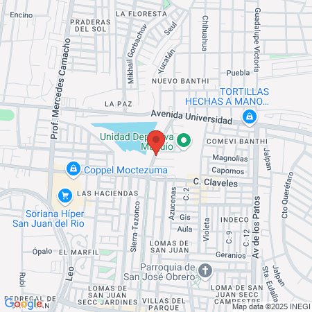 Consultorio dental del Dr. Cabello map