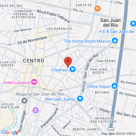 Núcleo Médico S XXI map