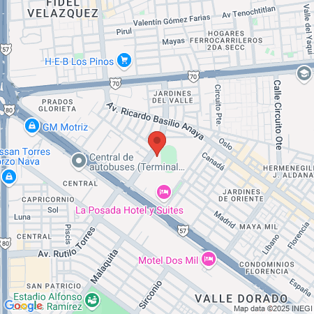 Casa de Agua Spa map