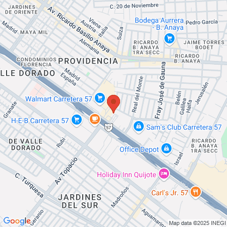 Barbudos Alfa Av de los pinos map