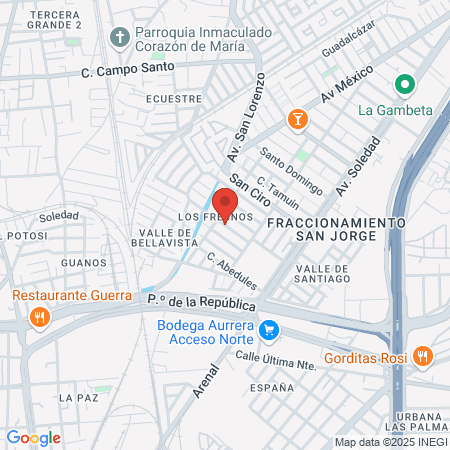 Kore Fisioterapia map