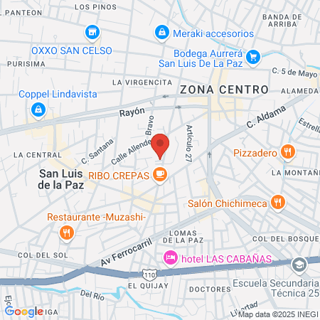 Dr. Juan Carlos Díaz Ruiz map