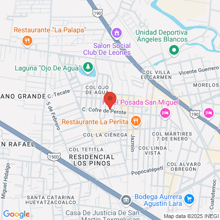 Centro Médico Los Ángeles map
