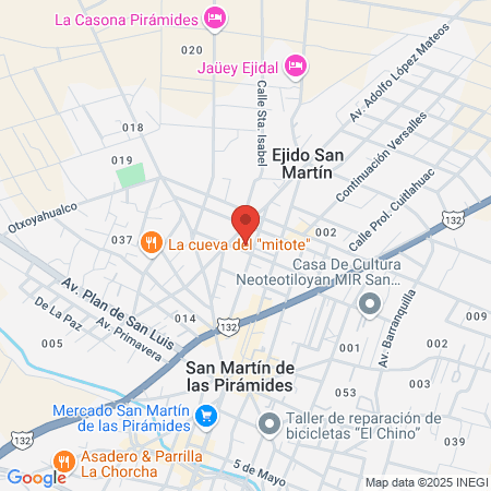 Deportivo Chaguiño map