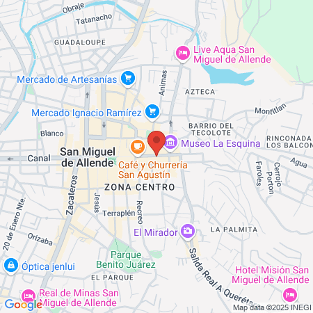 Dr. Jorge Camacho map