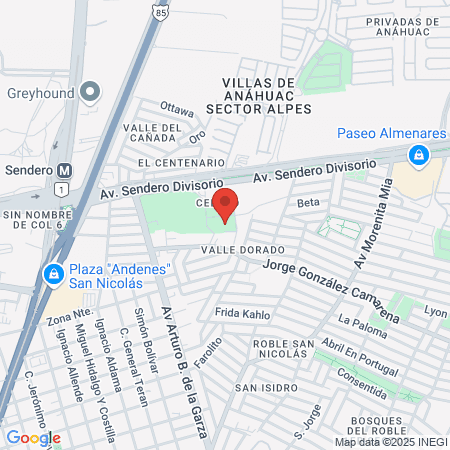 Club Toros , San nicolas map