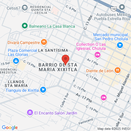 Farmacia Del Cerrito map