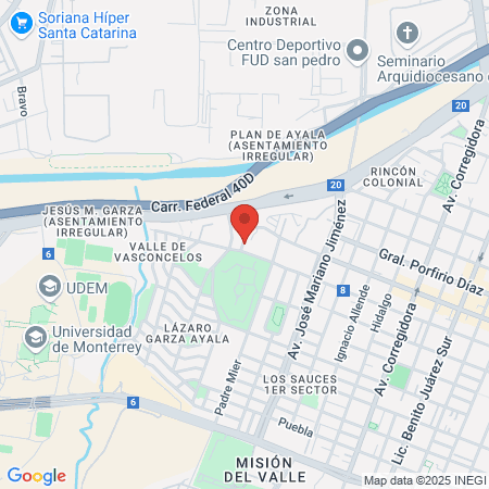 Soul Barre Workout map