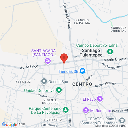 La Barbería Tulancingo map