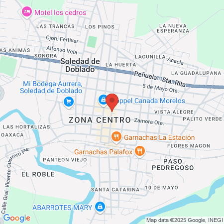 Clínica Dental Odontoret map