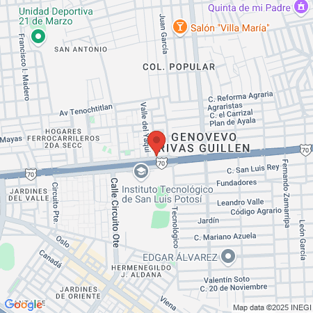 Consultorios OPER map