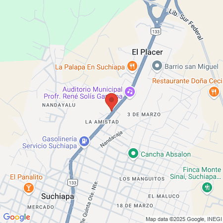 Imperio Studio Barber map