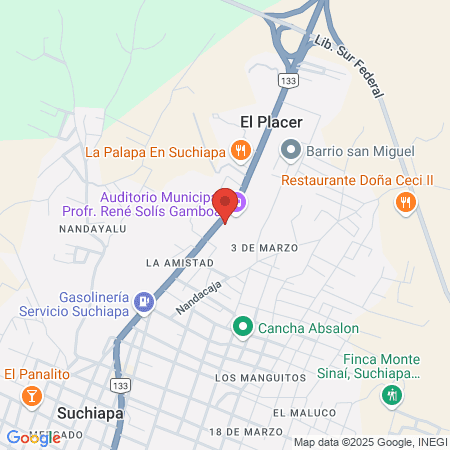 Dr. Bulmaro Pérez Lázaro map