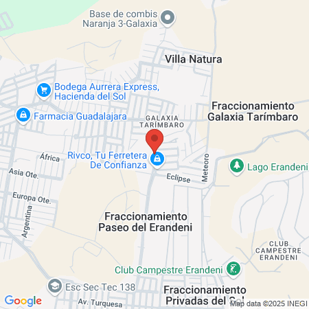 Gimnasio Mixto Xtreme Force map