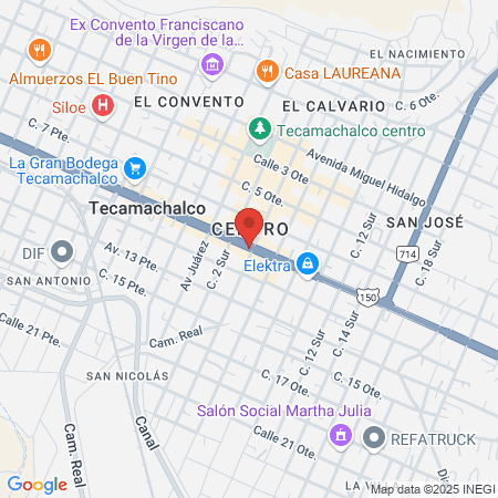 CLINICA ZANDER-TEK map