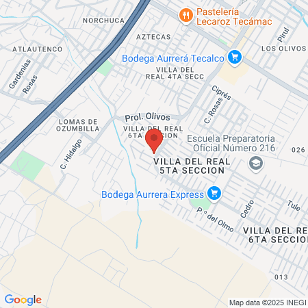 Titanes Gym Tecamac map