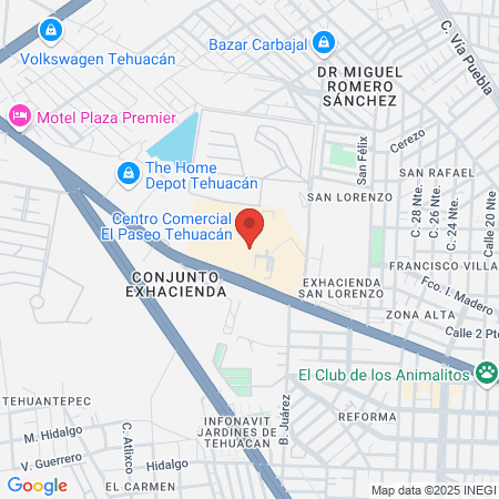 Personalidad Masculina map