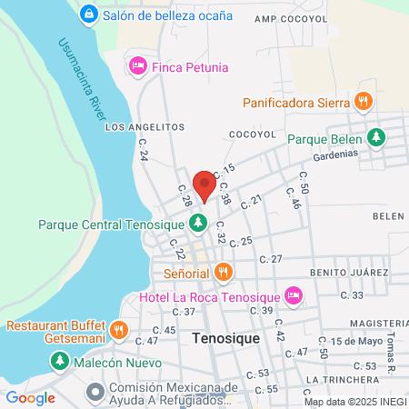 Dental Rojas Tenosique map