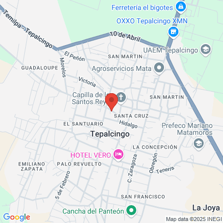 Clinica De Belleza "Mandala" map