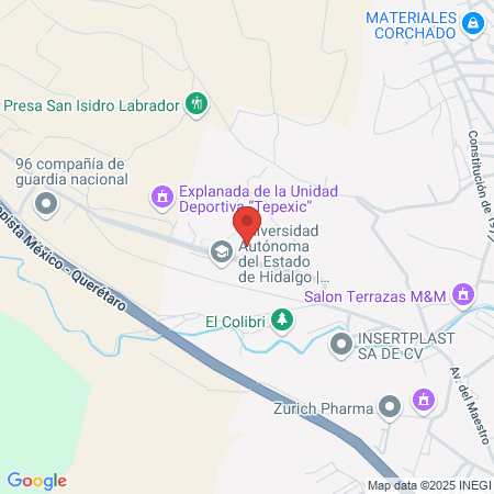 Unidad Deportiva map