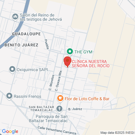 Clínica Medica Genesis map