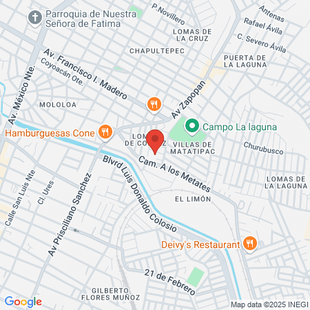 Juan Bernal Peluqueria map