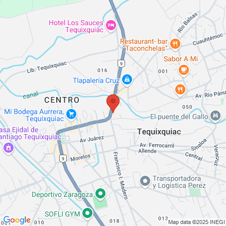 Ximena Velázquez Estudio map