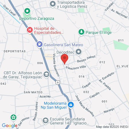 Centro Médico Salud en Armonía map