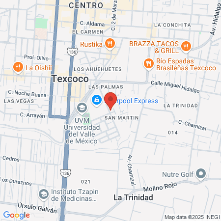 MAXILOFACIAL TEXCOCO map