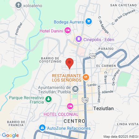 Consultorio Estético Soft Skin map