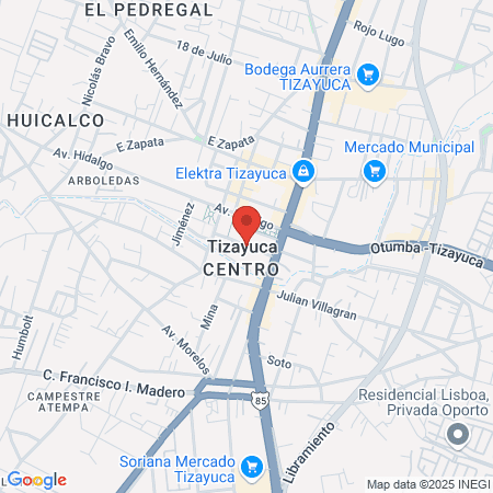 Divaza Studio Tizayuca map