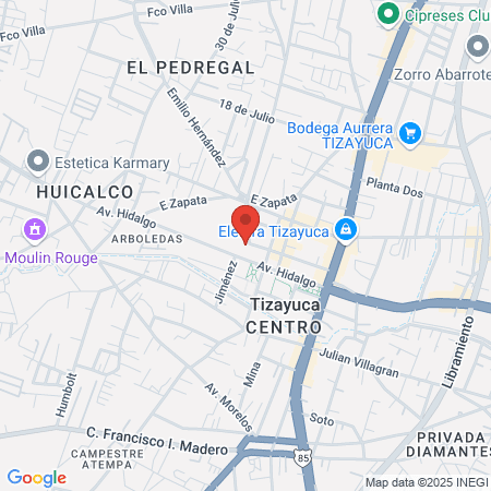 Dr. Carlos Azpeitia Alamilla map