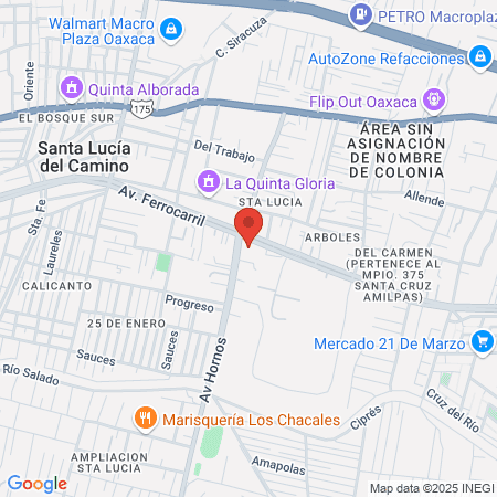 MTS GIMNASIO map