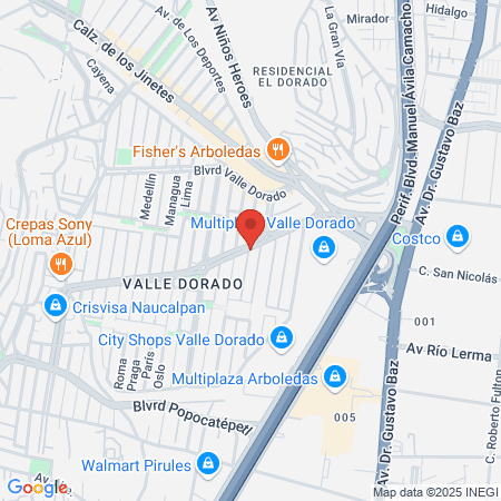 El Jardín de Gaia map