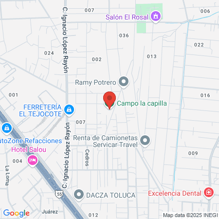 nutritec toluca & spa map