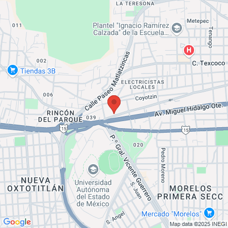 Classic Gym Toluca map