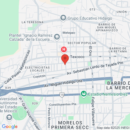 Mx Brackets Toluca map