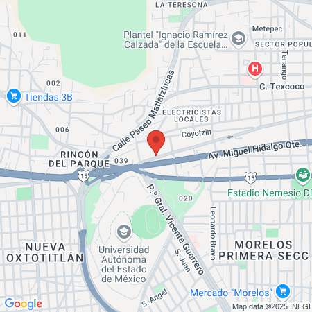 Odontopediatra Liz map