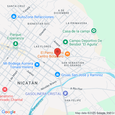 Sanatorio del Doctor Culebro map