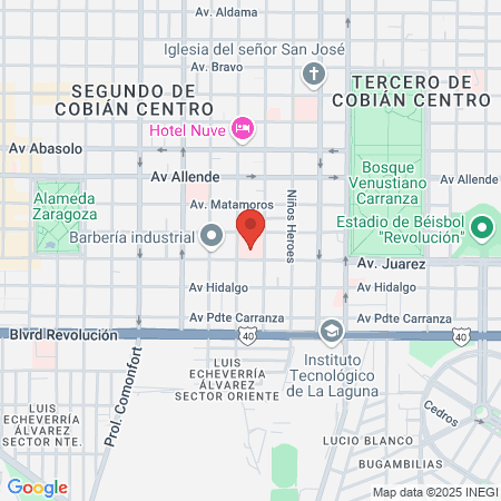 Clínica del Magisterio map