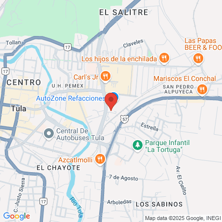 Estetica Mildred map