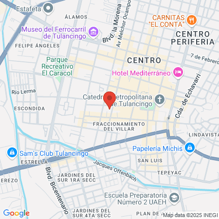 Pediatrics Care Tulancingo map