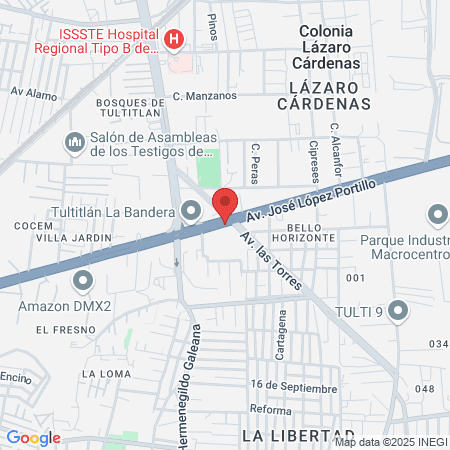 CeragemTULTITLAN dispositivos medicos map