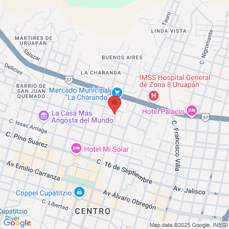 Gimnasio La Roca map
